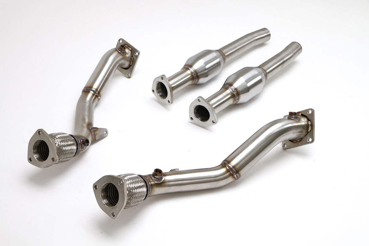 B&B Billy Boat Exhaust FPIM-0531 | Billy Boat B&B Audi S4 - B5 S4 Turbo Downpipes, Testpipes, Hi Flo Cats 2.7T 6spd; 2000-2002