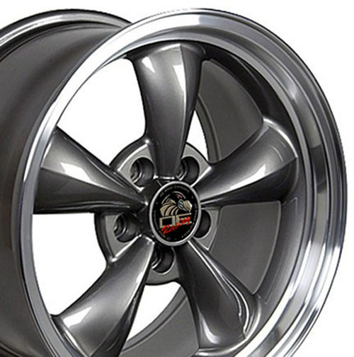 OE Wheels fr01-17090-5450-24am | 17 Replica Wheel FR01 Bullitt Rim 17x9 Gunmetal Wheel Ford Mustang 1994-2004; 1994-2004