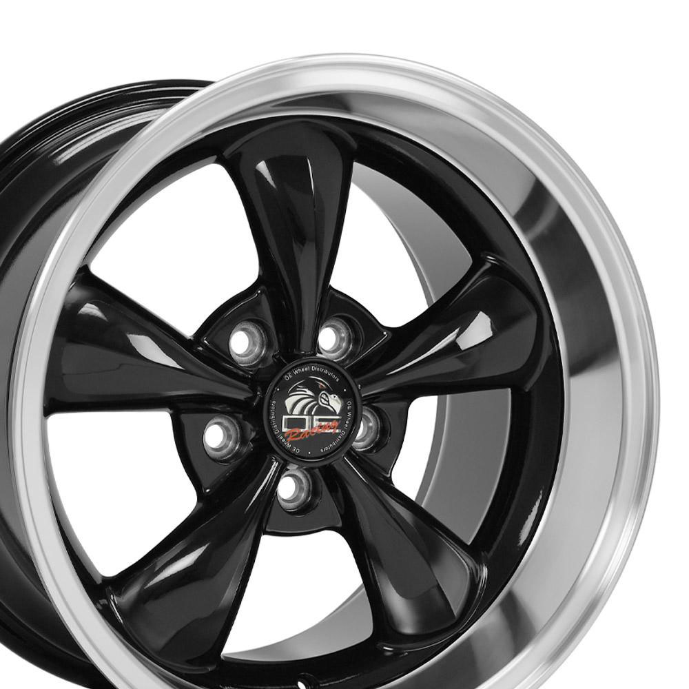 OE Wheels fr01-17105-5450-27bm | 17 Replica Wheel FR01 Mustang Bullitt Rim 17x10.5 Black Wheel Ford Mustang (rear only) 1994-2004; 1994-2004