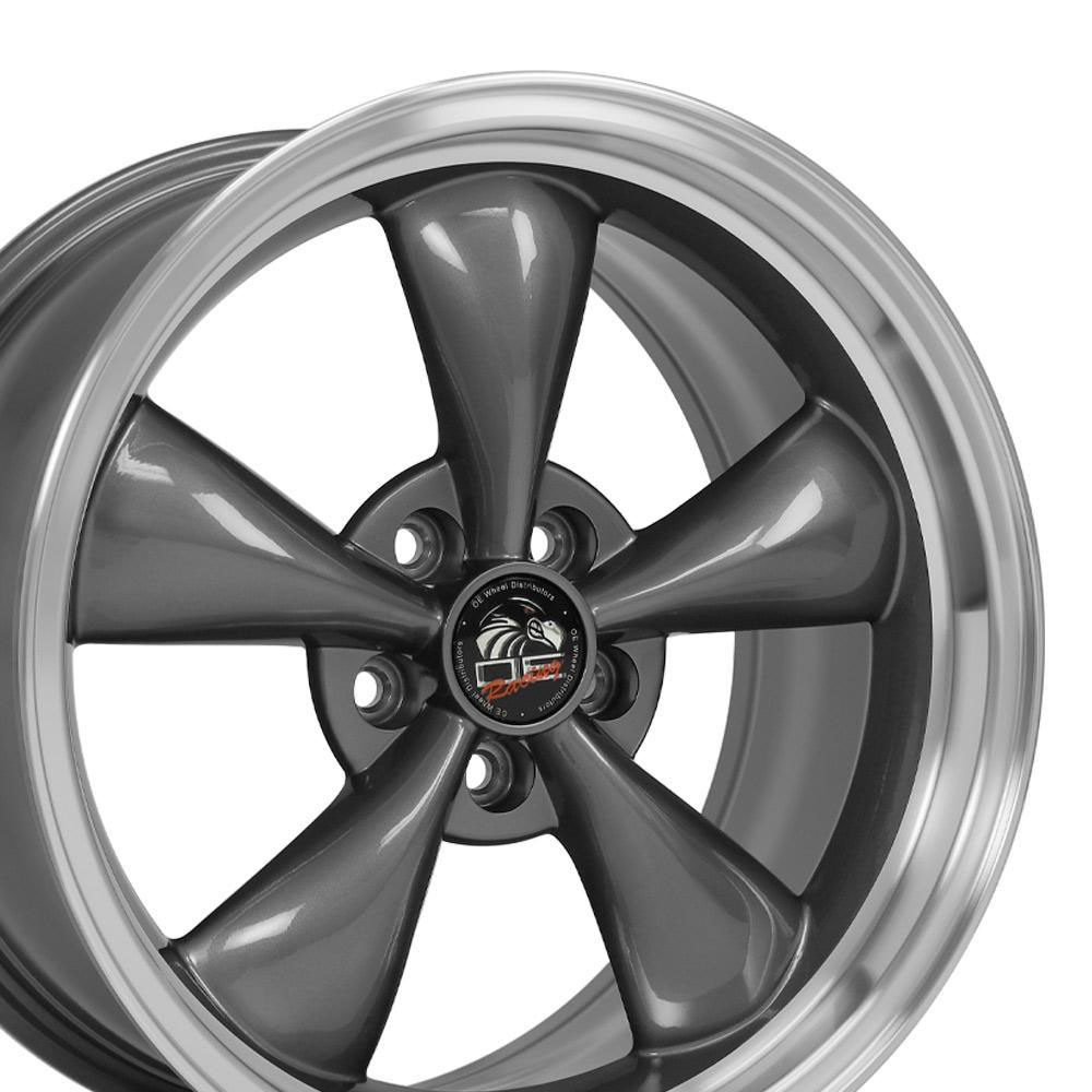 OE Wheels fr01-18090-5450-24am | 18 Replica Wheel FR01 Bullitt Rim 18x9 Gunmetal Wheel Ford Mustang 1994-2004; 1994-2004