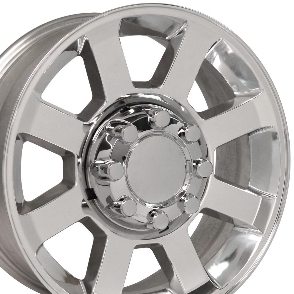 OE Wheels fr78-20080-8170-40p | 20 Replica Wheel FR78 Fits Ford Super Duty Rim 20x8 Polished Wheel Ford F-350 2005-2022; 2005-2022