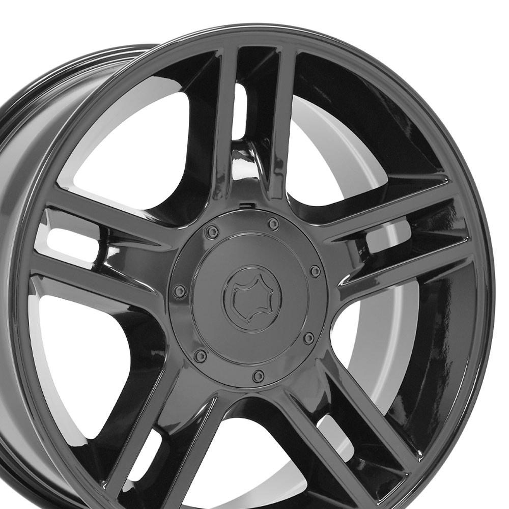 OE Wheels fr81-20090-5135-14b | 20 Replica Wheel FR81 F150 Rim20x9 Black Wheel Ford F-150 1997-2003; 1997-2003