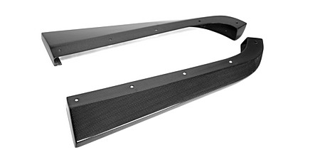 APR Performance FS-204028 | Mustang S197 Rear Bumper Skirts Carbon Fiber; 2005-2009