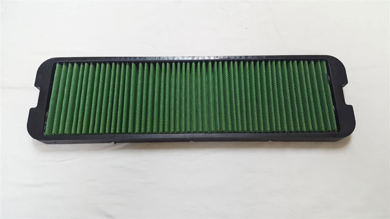 Vararam GF7103 | VaraRam Green High Performance Replacement Air Filter for VR-CAMARO V8 Intake System; 2010-2011