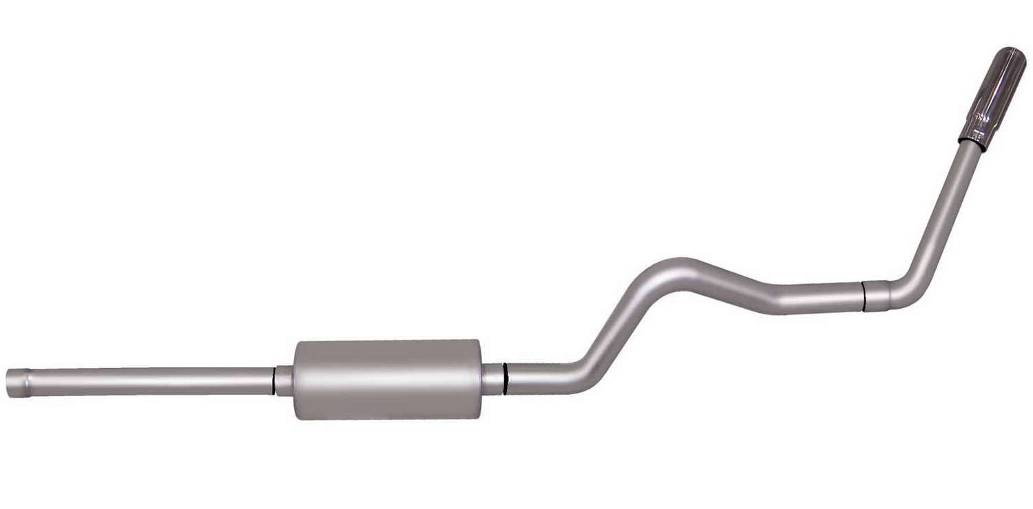 Gibson 615566 | 77-86 GMC C1500 Base 5.0L 3in Cat-Back Single Exhaust - Stainless; 1977-1986