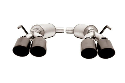 Gibson 619718 | 20-21 Ford Explorer ST / Lincoln Aviator 3.0L 2.25in Axle-Back Dual Exhaust - Stainless; 2020-2022