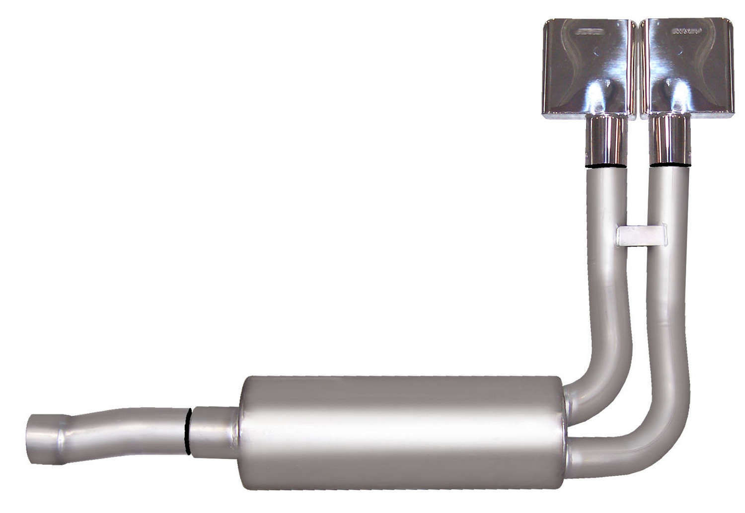 Gibson 65510 | 88-93 Chevrolet C1500 Cheyenne 5.7L 2.5in Cat-Back Super Truck Exhaust - Stainless; 1988-1993