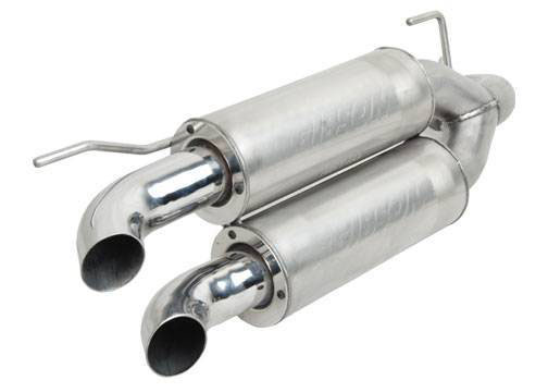 Gibson 98013 | 11-13 Polaris Ranger RZR XP 900 Base Dual Exhaust - Stainless; 2011-2013