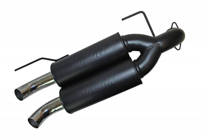 Gibson 98014 | 11-13 Polaris Ranger RZR XP 900 Base Dual Exhaust - Black Ceramic; 2011-2013