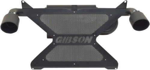 Gibson 98034 | 17-20 Can-Am Maverick X3 Turbo Base 2.25in Dual Exhaust - Black Ceramic; 2017-2020