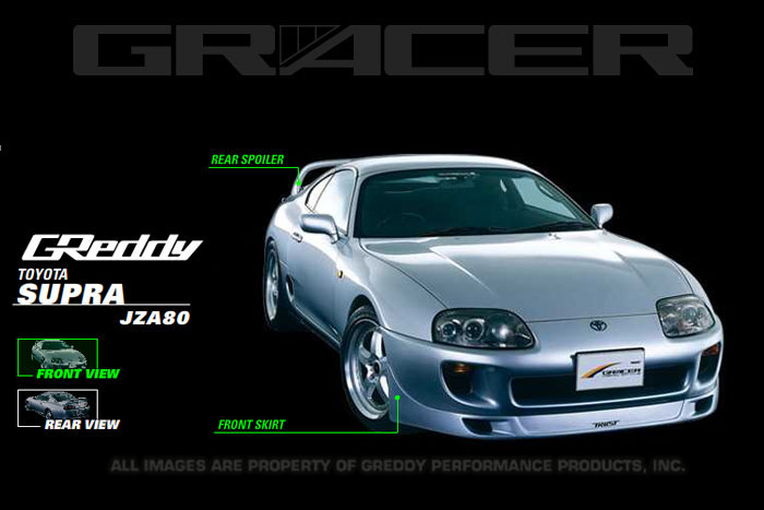 GReddy 17010021 | 93-97 Toyota Supra FRP Front Lip Spolier ** Must ask/call to order**; 1993-1997