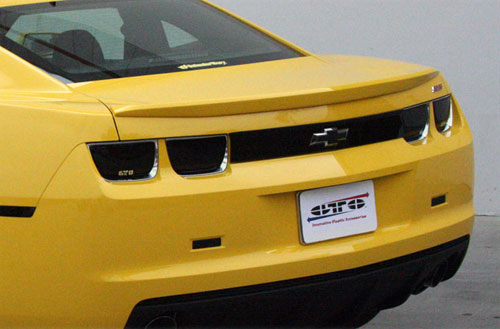 GT Styling GT4168 | Camaro 4pc smoke taillight covers; 2010-2012