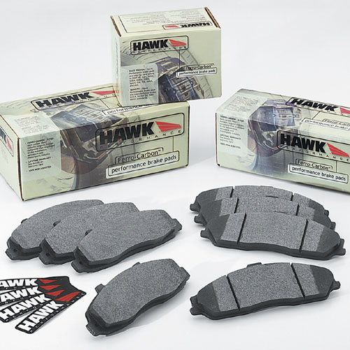 Hawk Performance HB111F610 | Brake Pads, COBRA, Front V8; 1994-2002