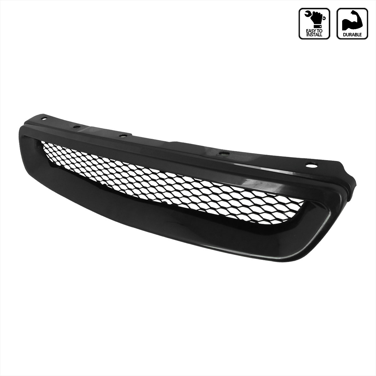 Spec-D Tuning HG-CV96TR | Spec-D Civic Front Hood Grill - Type-R; 1996-1998