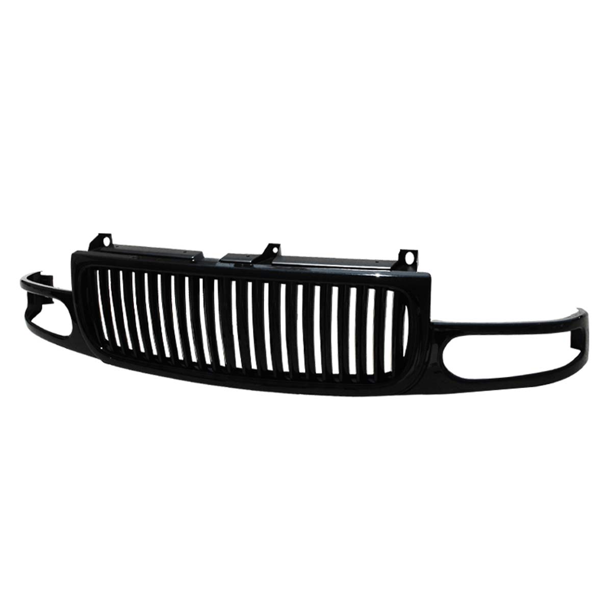 Spec-D Tuning HG-DEN00JMVT | Spec-D Denali Front Verti. Grill Black; 2001-2006