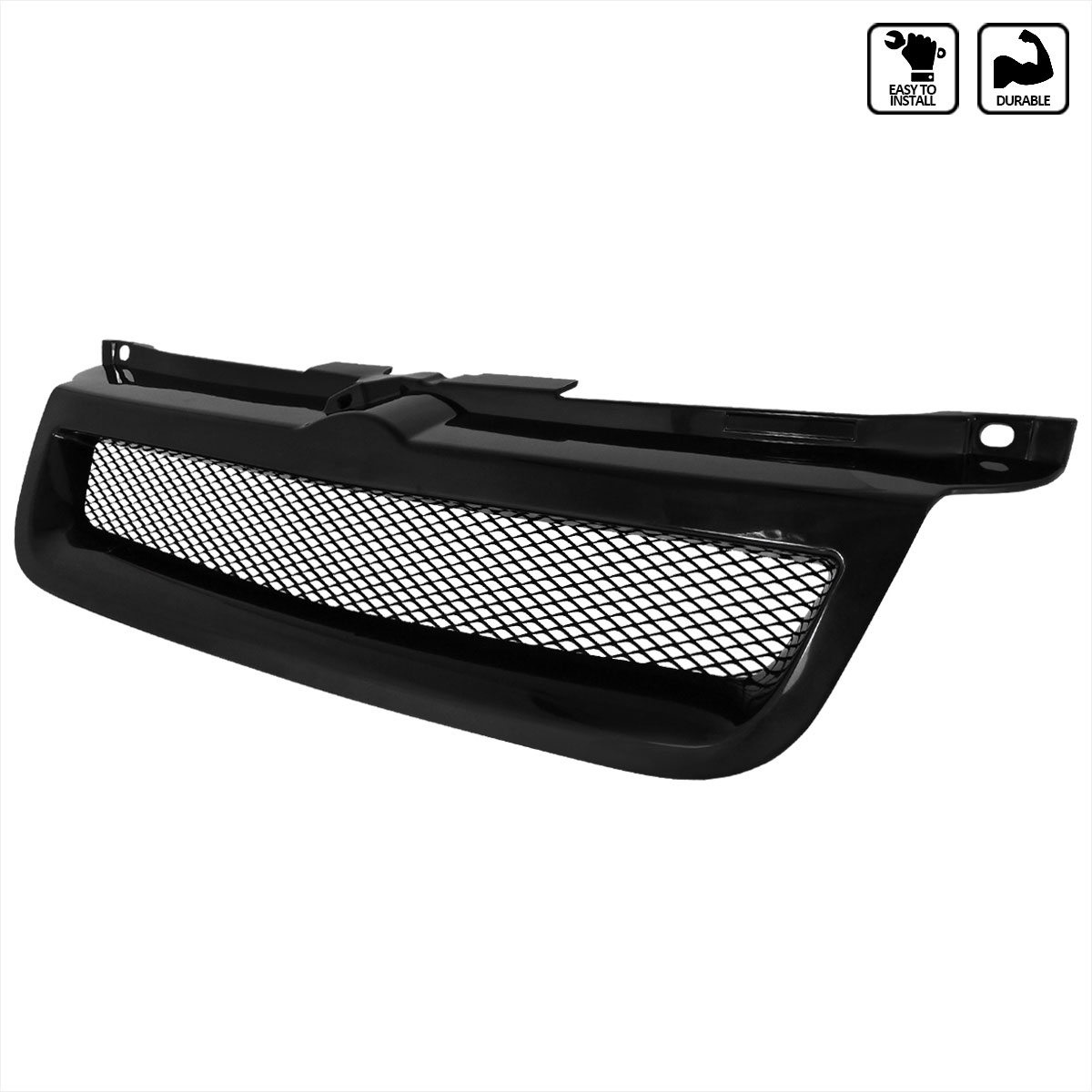 Spec-D Tuning hg-jet99tr | SPEC-D Tuning Volkswagen Jetta Bora Mesh Grill Black; 1999-2004