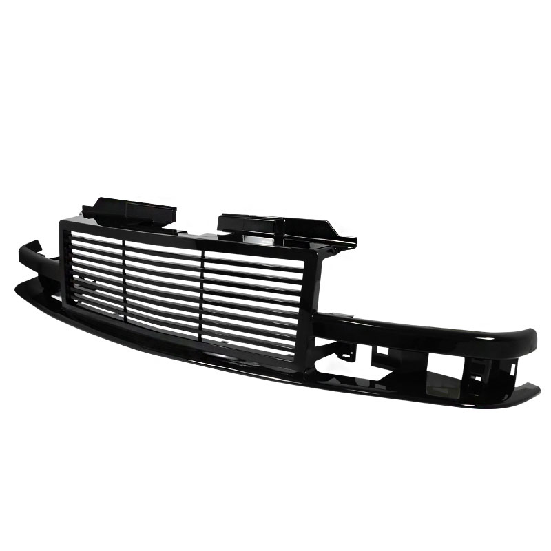 Spec-D Tuning hg-s1098jm | SPEC-D Tuning Chevrolet S10 Front Grille Black; 1998-2002