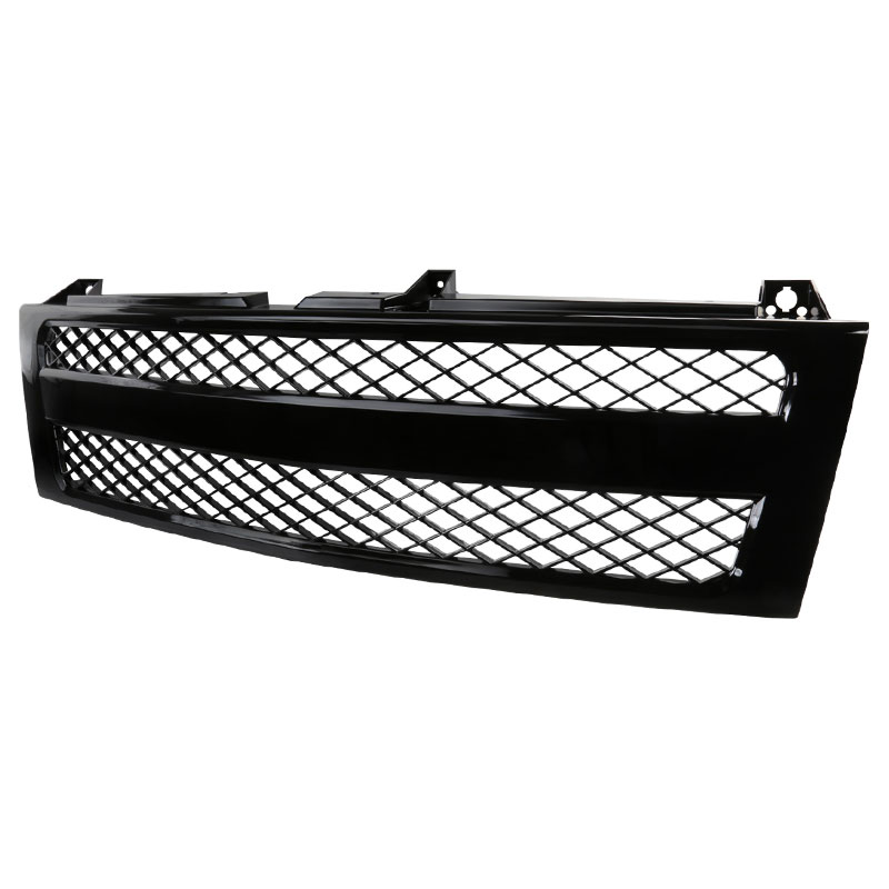 Spec-D Tuning hg-siv99jm-v2-rs | SPEC-D Tuning Chevrolet Silverado Grill - Black; 1999-2002