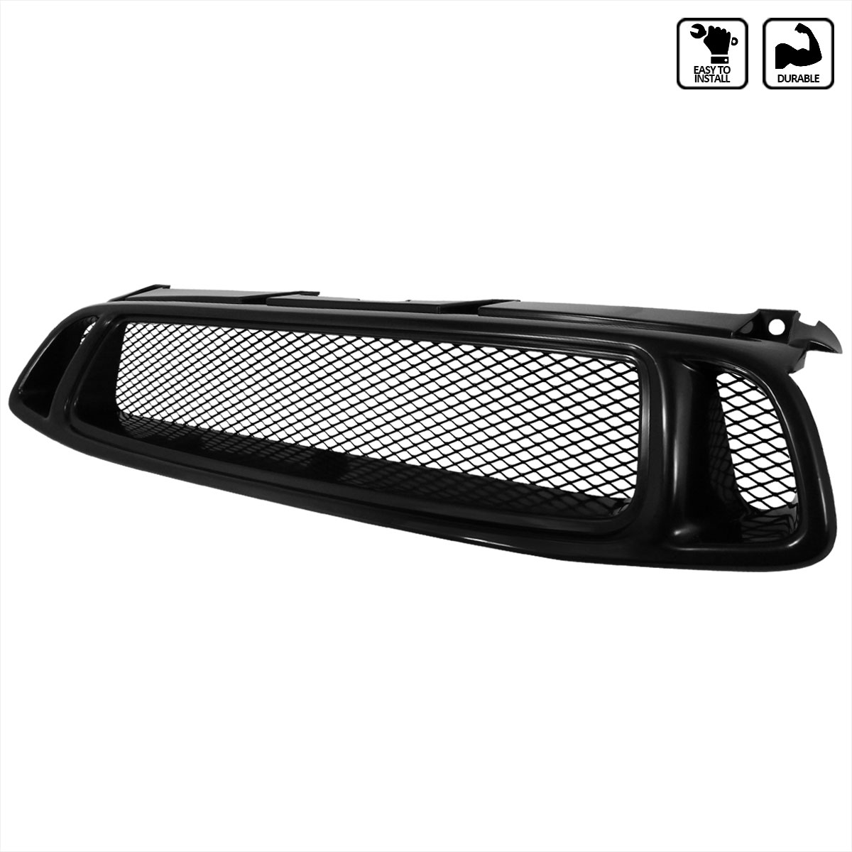 Spec-D Tuning hg-wrx04tr | SPEC-D Tuning Subaru Impreza WRX Front Grill Black; 2004-2005