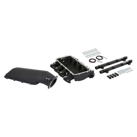 Holley 300-718bk | HOLLEY GM GenV LT Ultra Lo-Ram Intake Manifold Kit