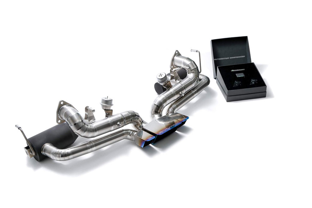 Armytrix HNNC1-C | ARMYTRIX Titanium Valvetronic Exhaust System Acura NSX MKII; 2017-2020