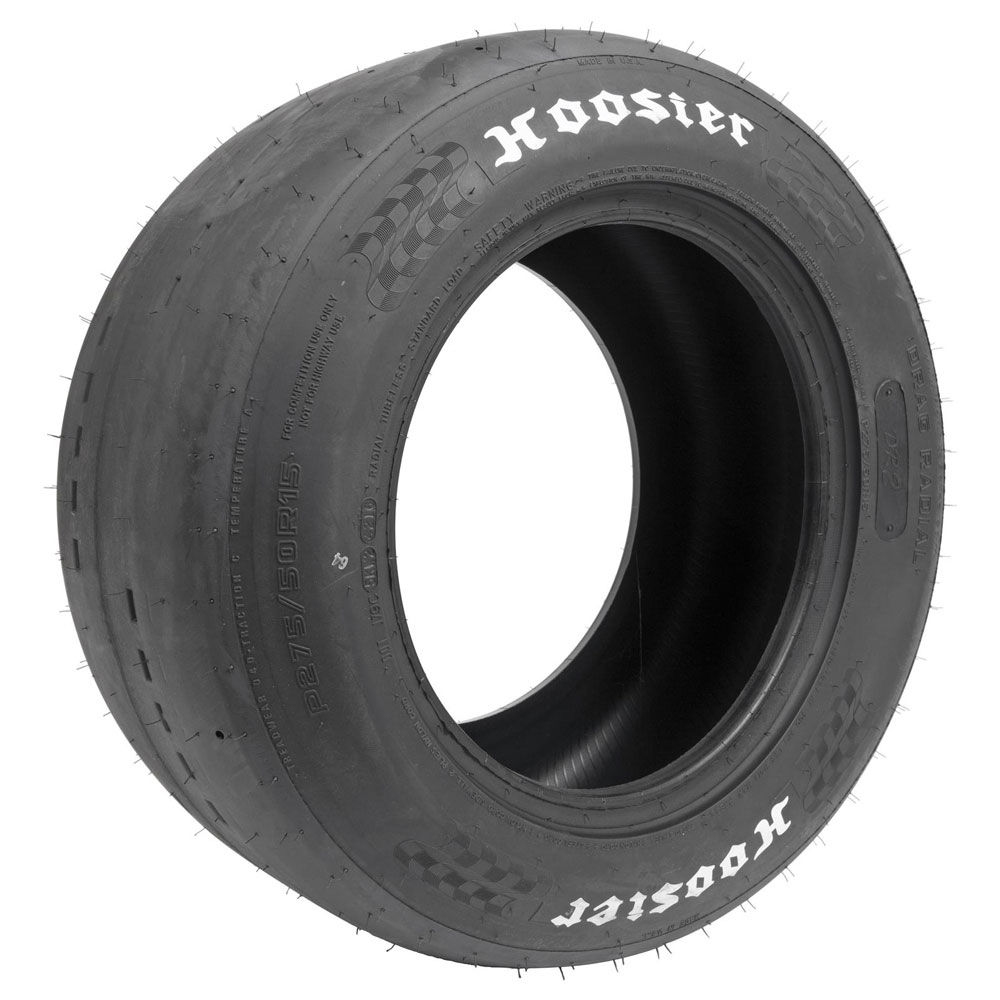 Hoosier 17330DR2 | P275/40R-17 DOT Drag Radial Tire