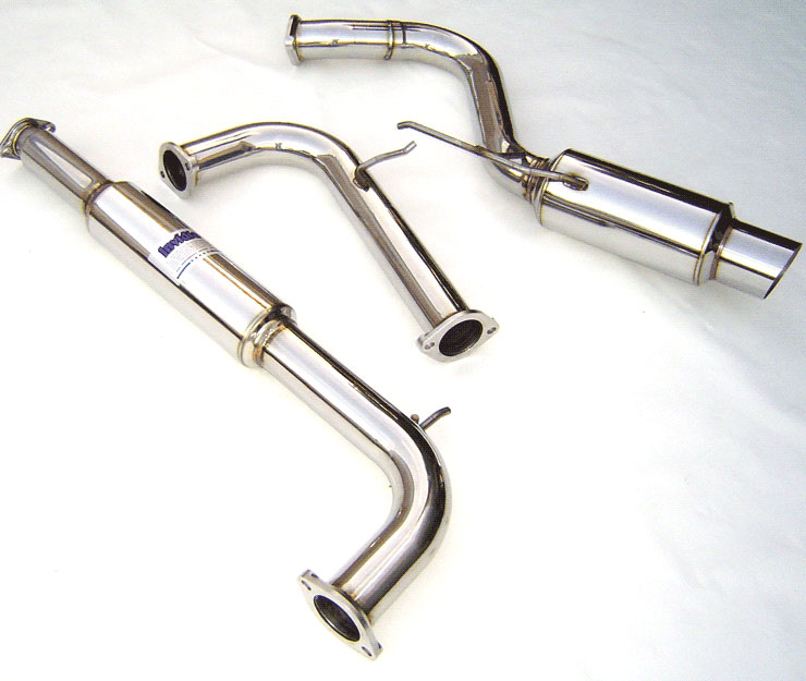 Invidia HS00ME1GTP | Eclipse V6 N1 Cat-Back Exhaust System; 2000-2005