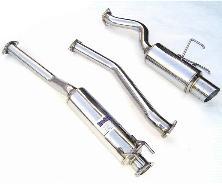 Invidia HS02HC3GTP | Civic Si 3dr N1 Cat-Back Exhaust System; 2002-2005