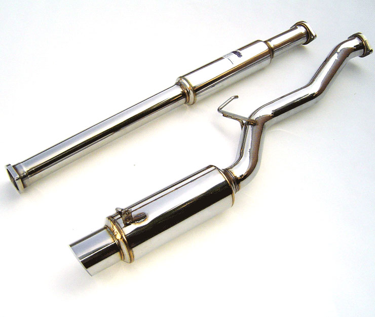 Invidia HS03ML8GTP | Evo 8 N1 Cat-Back Exhaust System; 2003-2008