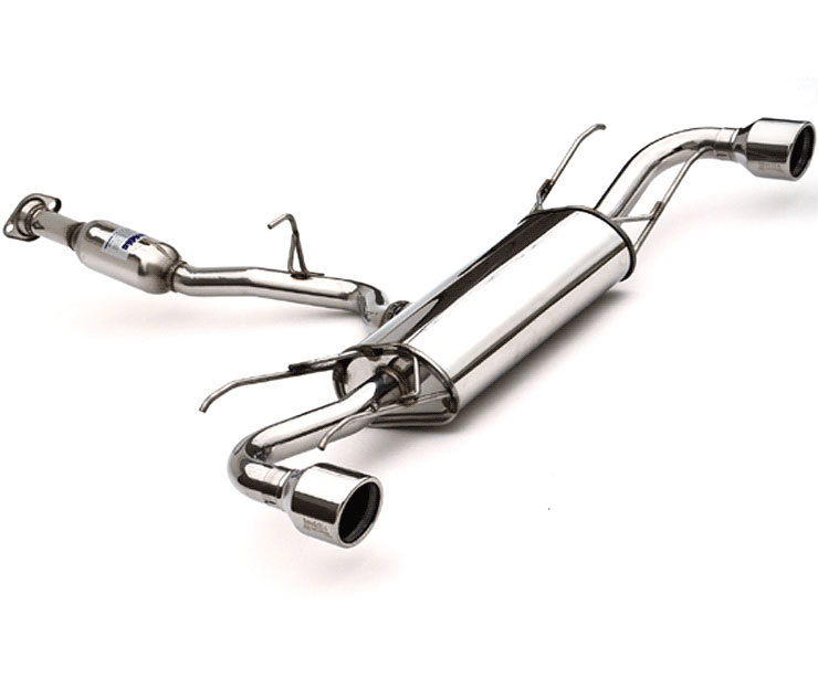 Invidia HS04ZR8G3S | Rx-8 Q300 Rolled S.S Tip Cat-Back Exhaust System; 2004-2016