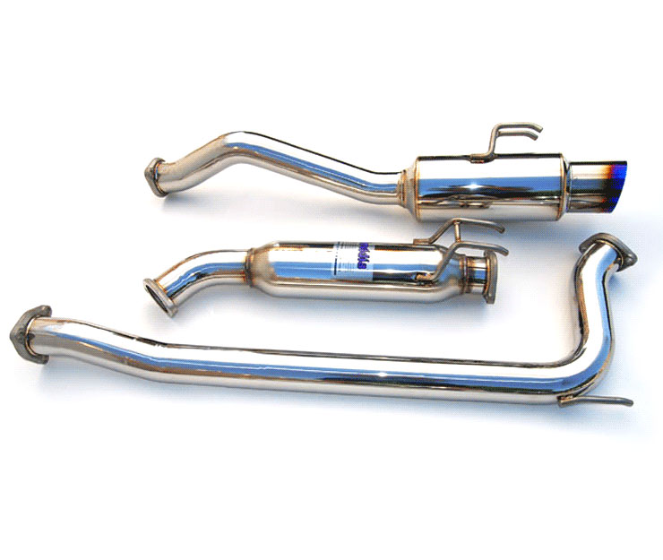 Invidia HS06HC2GTT | Civic Si Coupe N1 70mm Titanium Tip Cat-Back Exhaust System; 2006-2011