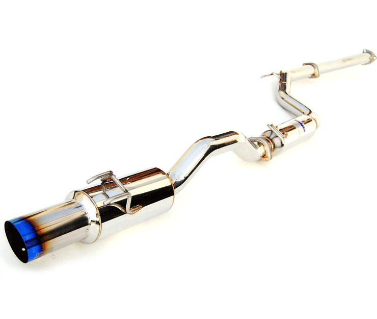 Invidia HS12HC2STT | Civic Si Coupe N1 76mm Titanium Tip Cat-Back Exhaust System; 2012-2015