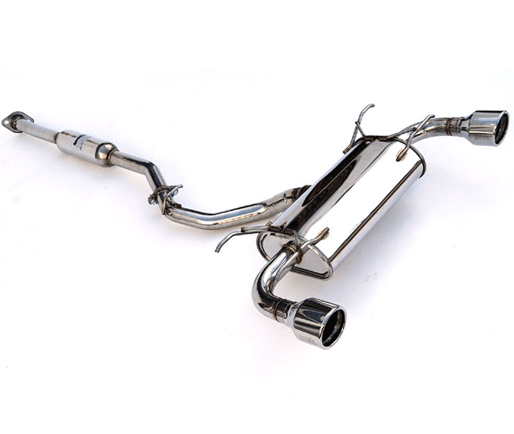 Invidia HS12SSTG3S | Br-Z & Scion Fr-S Q300 Rolled S.S. Tip Cat-Back Exhaust System; 2012-2019