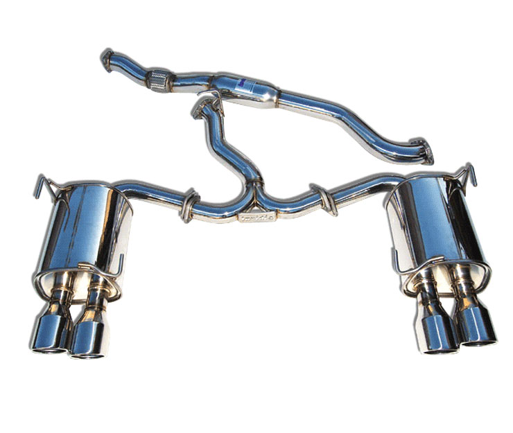 Invidia HS15STIG3S | Wrx/Sti 4 Door Q300 Rolled S.S. Tips Cat-Back Exhaust System; 2015-2019