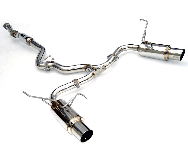 Invidia HS15STIGTP | Wrx/Sti 4 Door N1 Twin Out Let S.S. Tip Cat-Back Exhaust System; 2015-2016