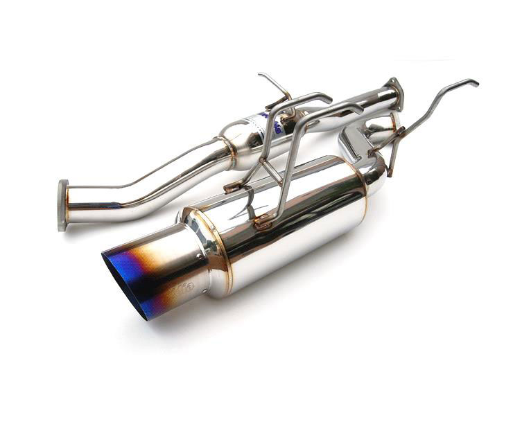 Invidia HS15SW4GTT | Wrx/Sti Single N1 Titanium Tip Cat-Back Exhaust System; 2015-2016