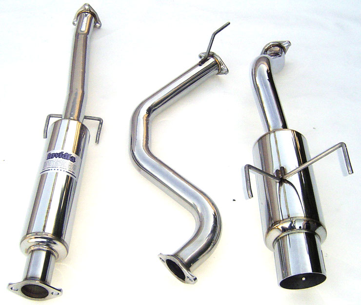 Invidia HS92HD1GTP | Del Sol N1 Cat-Back Exhaust System; 1992-1995