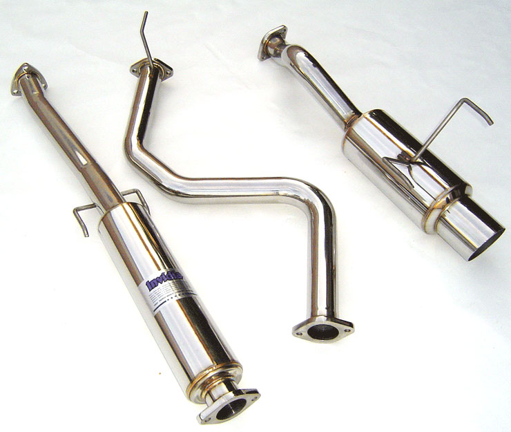 Invidia HS96HC3GTP | Civic Ek Hatchback 3dr N1 Cat-Back Exhaust System; 1996-2000