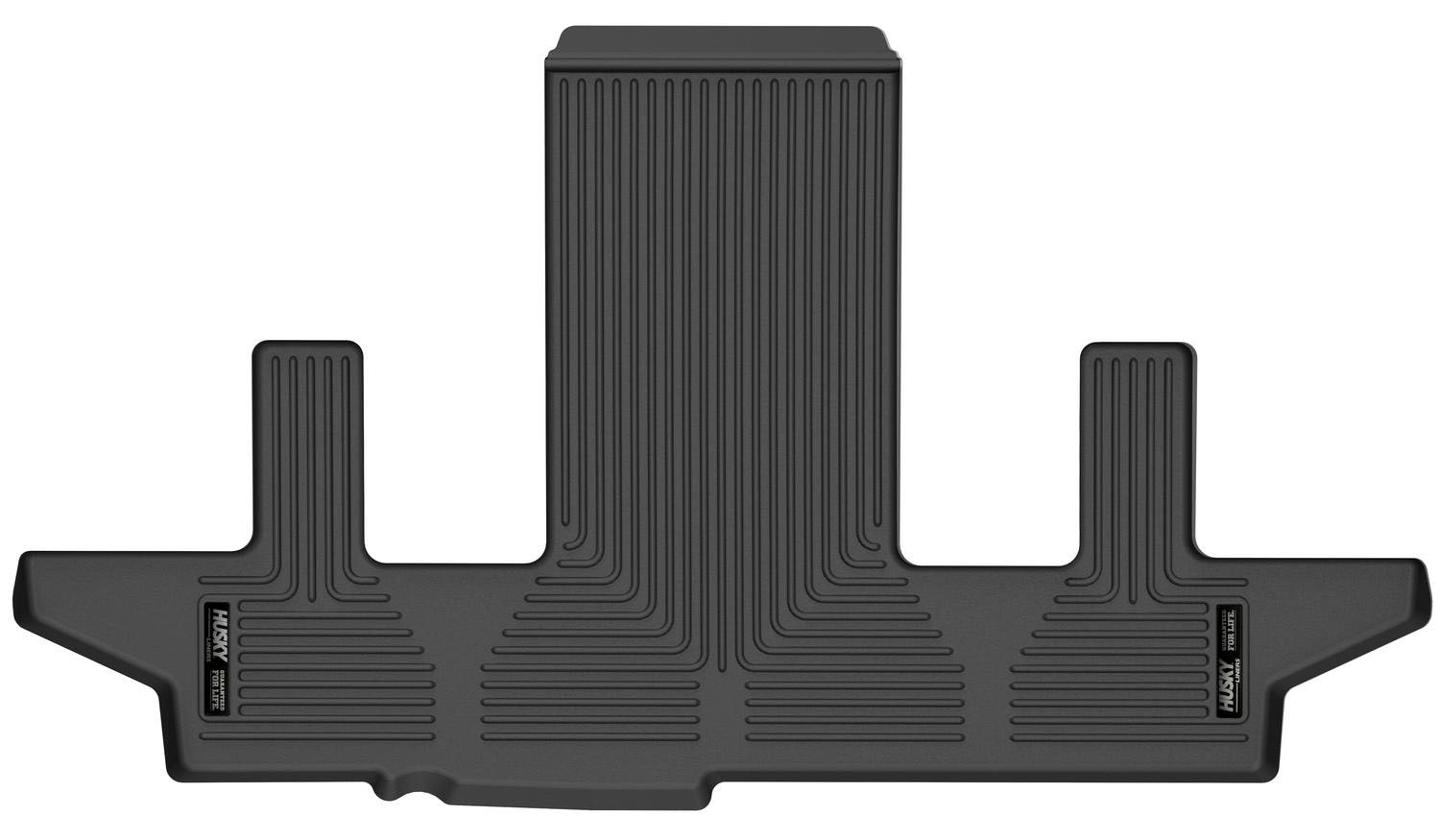 Husky Liners 14141 | 21-23 Suburban/Tahoe/Yukon w/2nd Row Buckets Weatherbeater 3rd Seat Floor Liner - BLK; 2021-2023