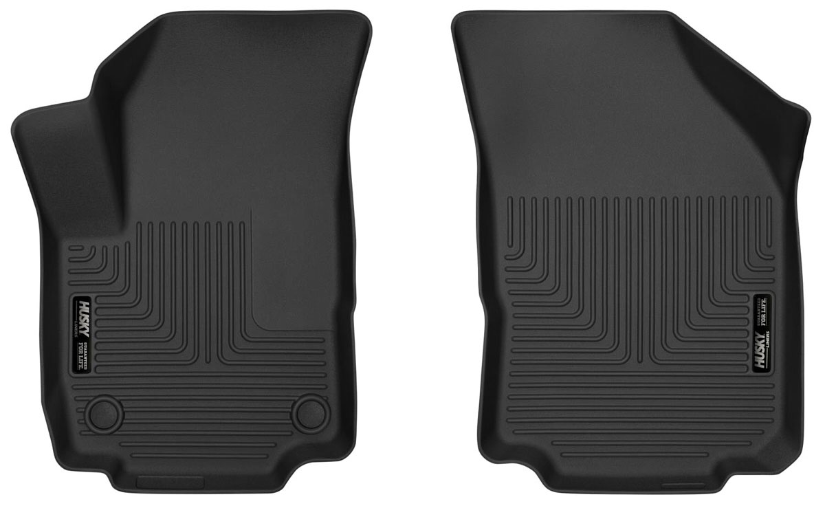 Husky Liners 52241 | 2021 Ford Mustang Mach-E X-Act Front Floor Liners - Black; 2021-2021