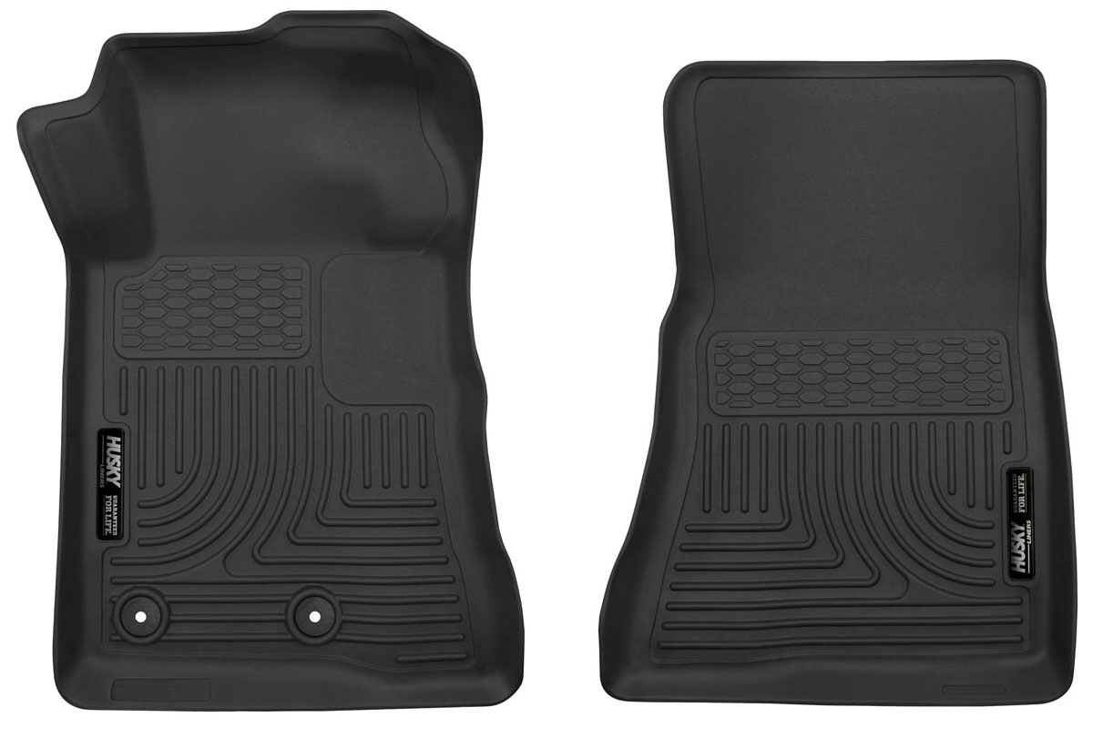 Husky Liners 55471 | 15-22 Ford Mustang X-act Contour Series Front Floor Liners - Black; 2015-2022