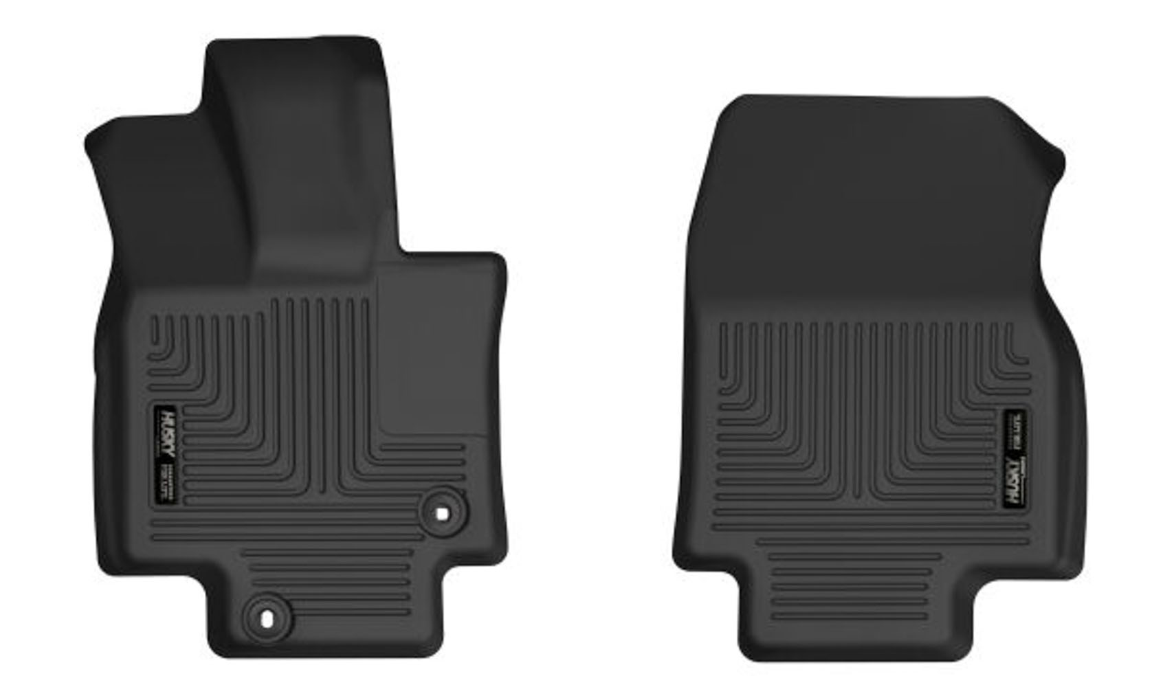 Husky Liners 55881 | 20-24 Toyota Highlander X-Act Front Floor Liner Set Black; 2020-2024