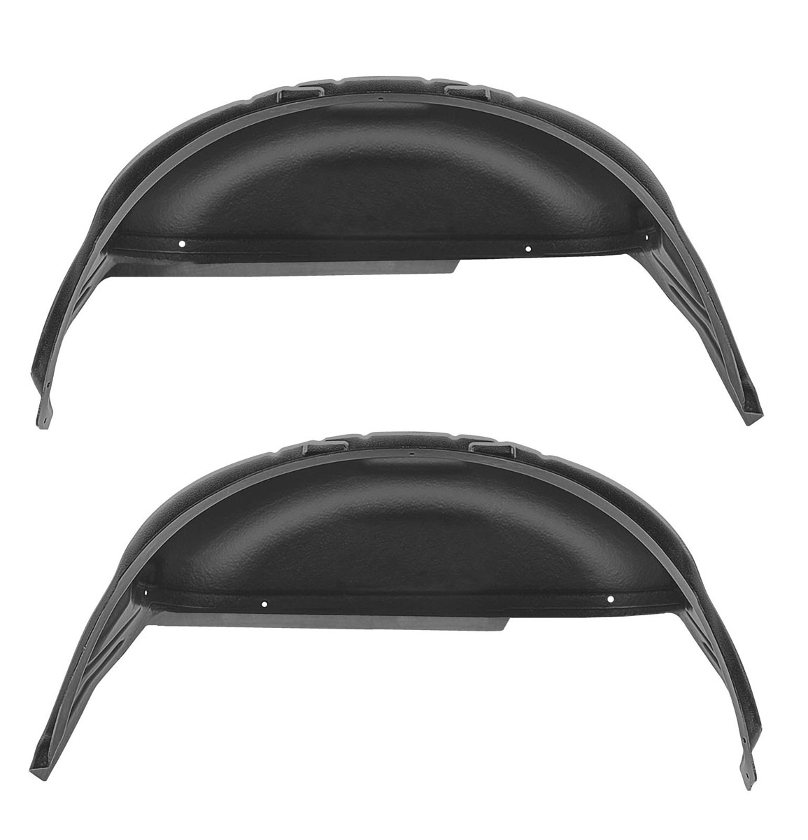 Husky Liners 79171 | 21-23 Ford F-150 Raptor Black Rear Wheel Well Guards; 2021-2023