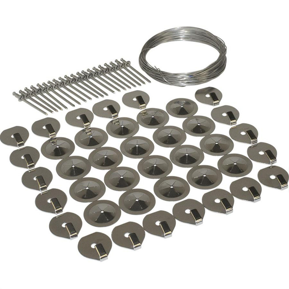 Heatshield Products 354014 | HEATSHIELD PRODUCTS HP Power Anchor Kit 20 Piece Kit