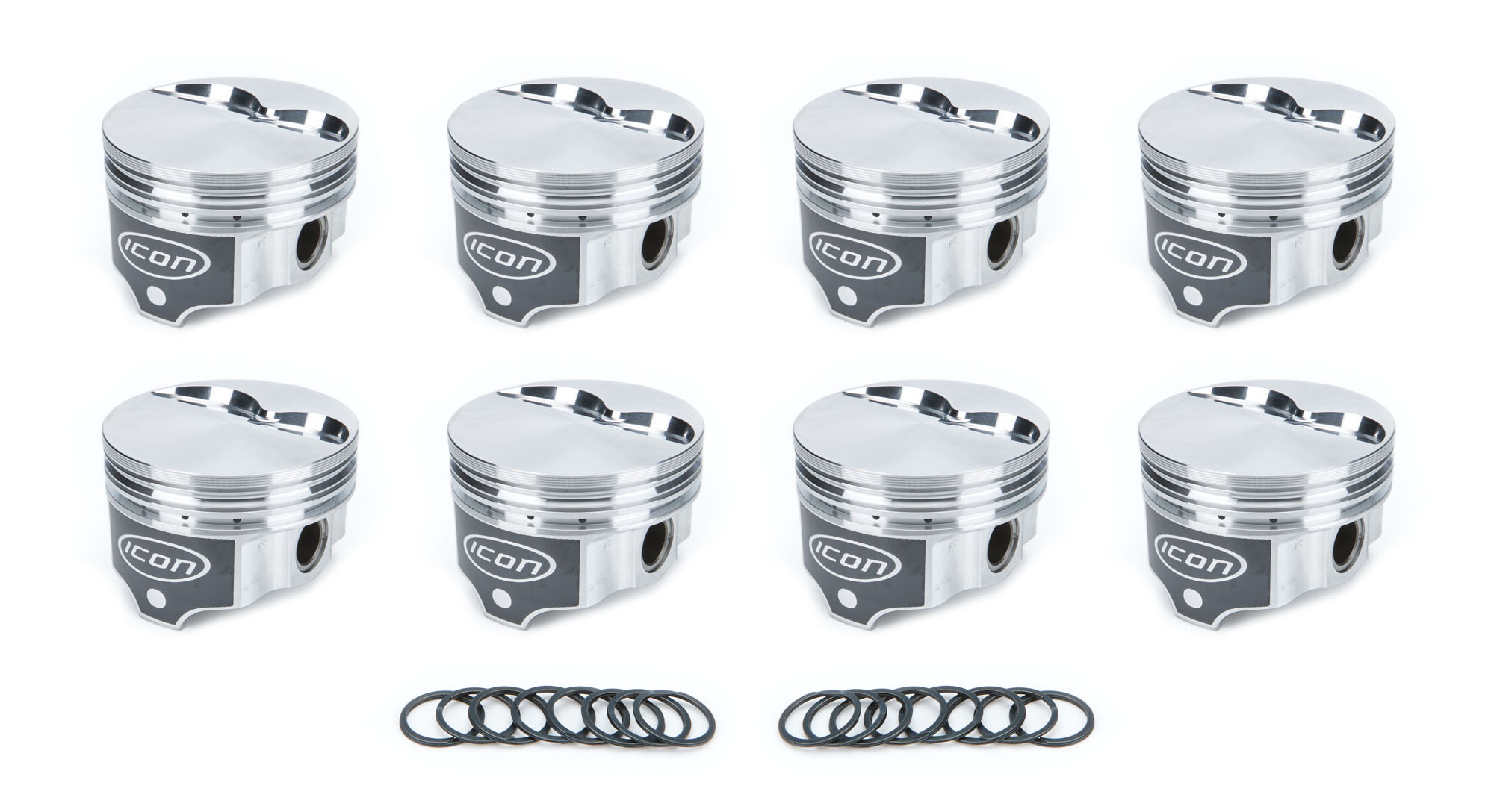 Icon Pistons ic741060 | ICON PISTONS SBM 360 FT Piston Set 4.060 Bore +5cc