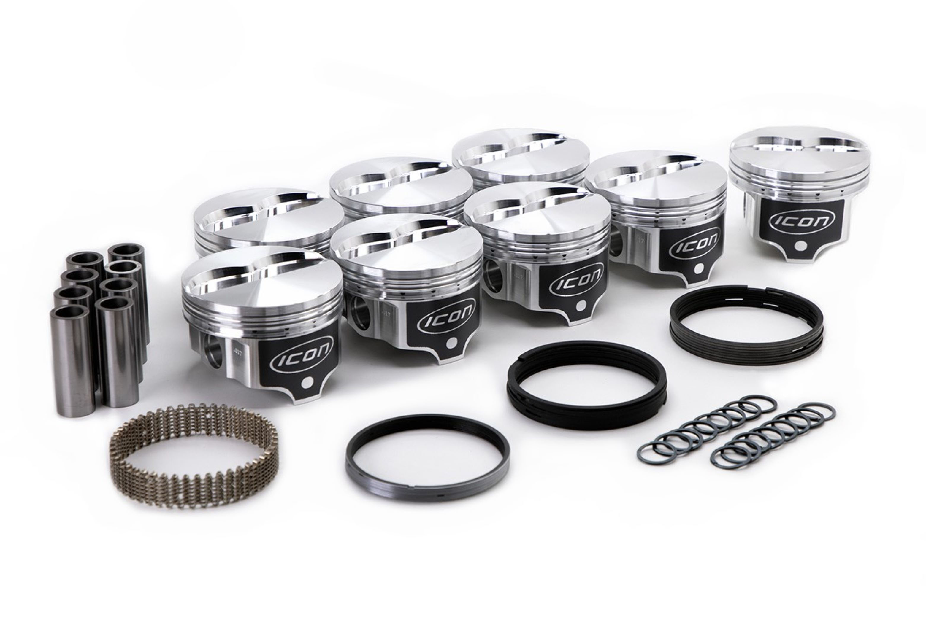 Icon Pistons ic864017 | ICON PISTONS BBF FE FT Piston Set 4.233 Bore -4.5cc