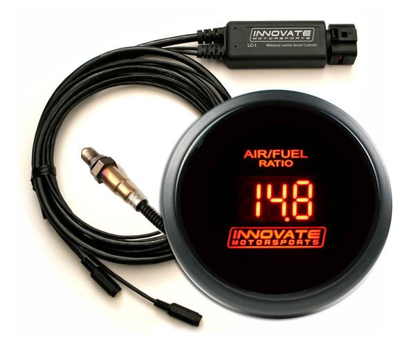 Innovate Motorsports 3796 | Innovate DB-Red Gauge LC-2 wideband controller kit