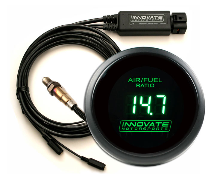 Innovate Motorsports 3873 | Innovate DB-Green Gauge LC-2 wideband controller kit