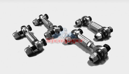 Steinjager J0013974 | Corvette C5 Extreme Duty Front and Rear Sway Bar Chrome Moly End Links; 1997-2004