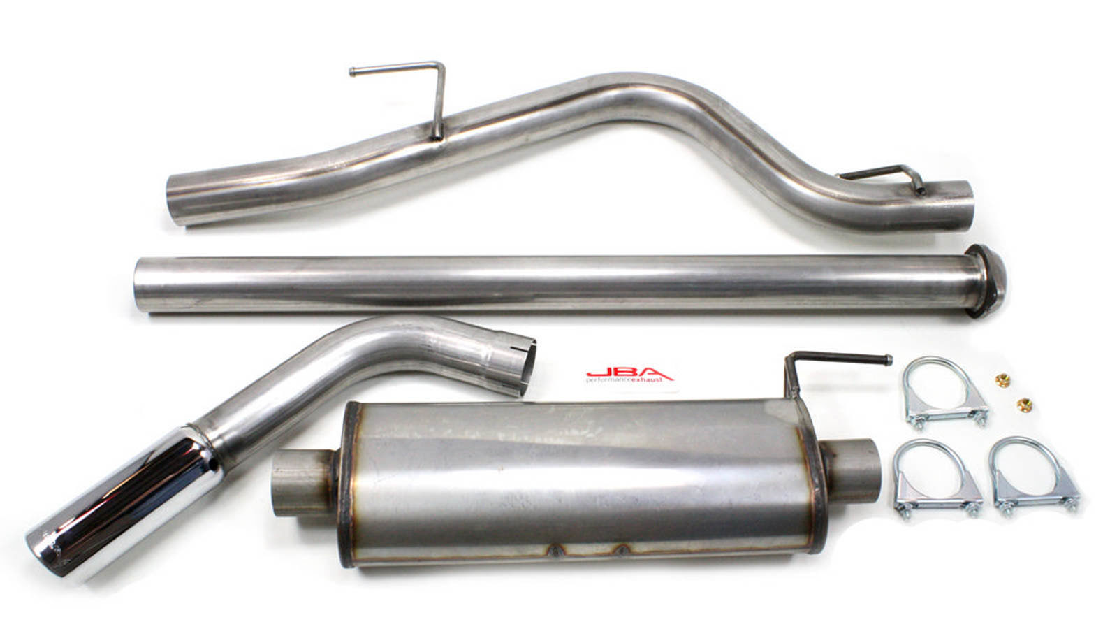 JBA 40-2528 | 11-14 Ford F-150 All 2.7L/3.5L/5.0L 409SS Pass Side Single Exit Cat-Back Exhaust; 2011-2014